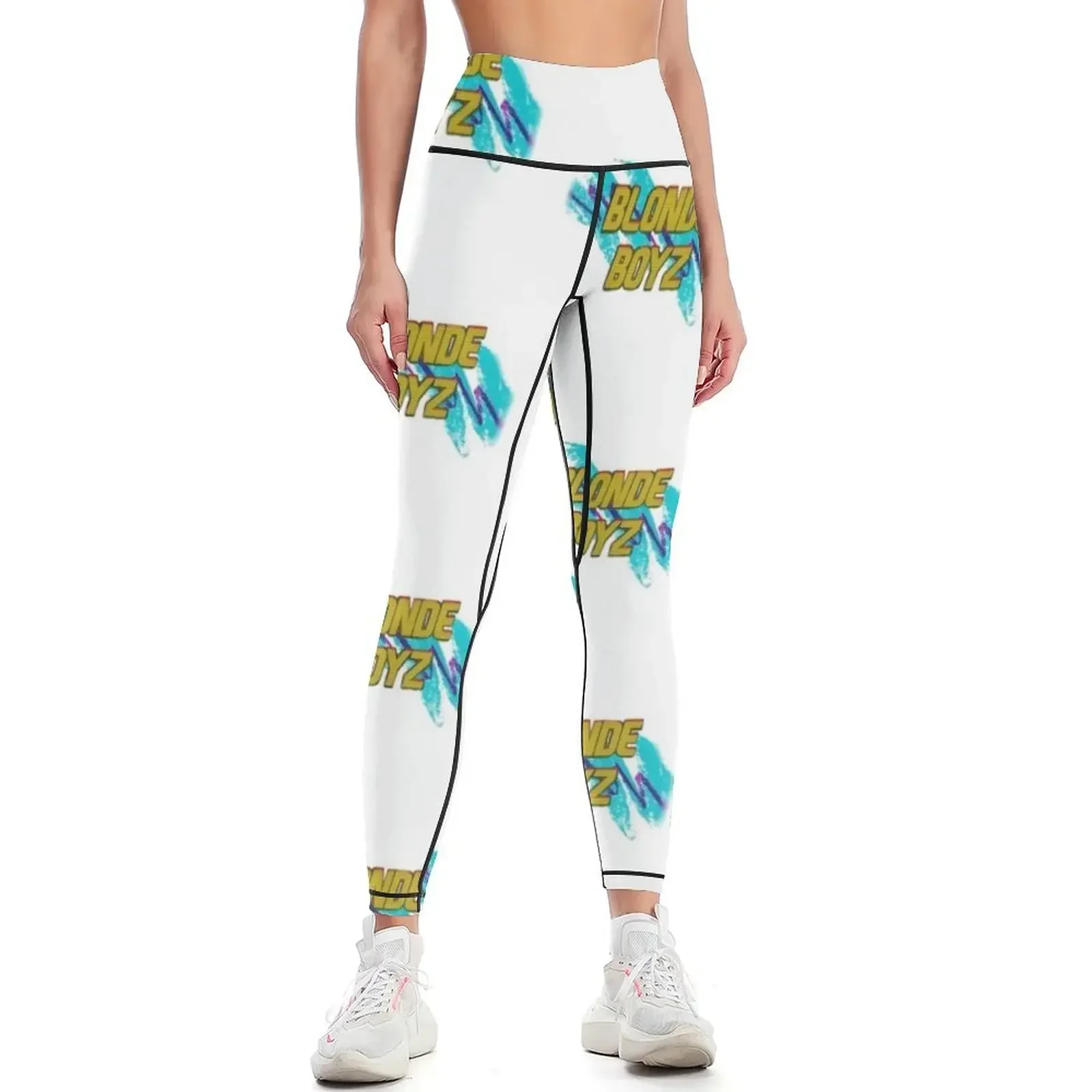 

Blonde Boyz Get The Girls Leggings joggers for Women sports exercise clothing for Golf wear Womens Leggings