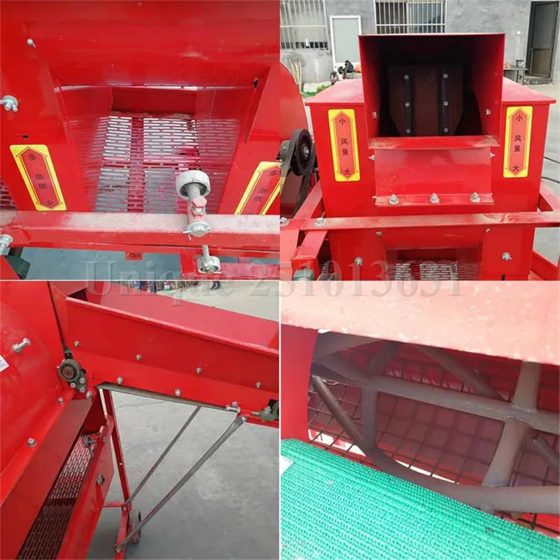 1000KG/H Wet and Dry Peanut Picker Peanut Leaf Remover Groundnut Harvesting Picking Machine