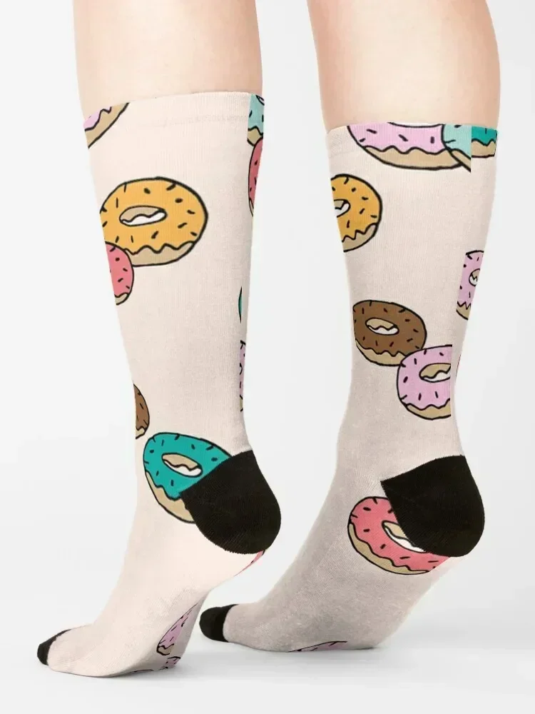 Homer Donuts Socks aesthetic compression valentine gift ideas football Socks For Man Women's