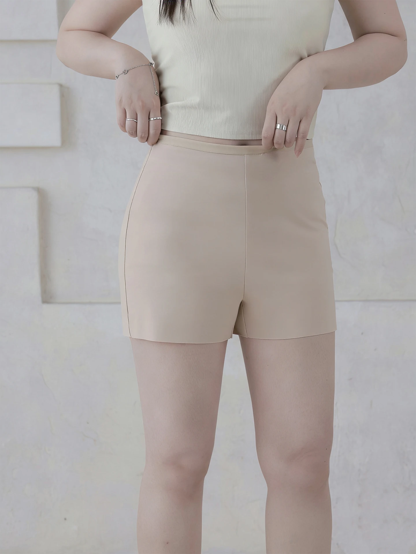 

plus Size Comfortable Women's Pants High Waist Tight Fit Daily Wear Lenzing Modal Fabric Anti-Light Walking Bottoms