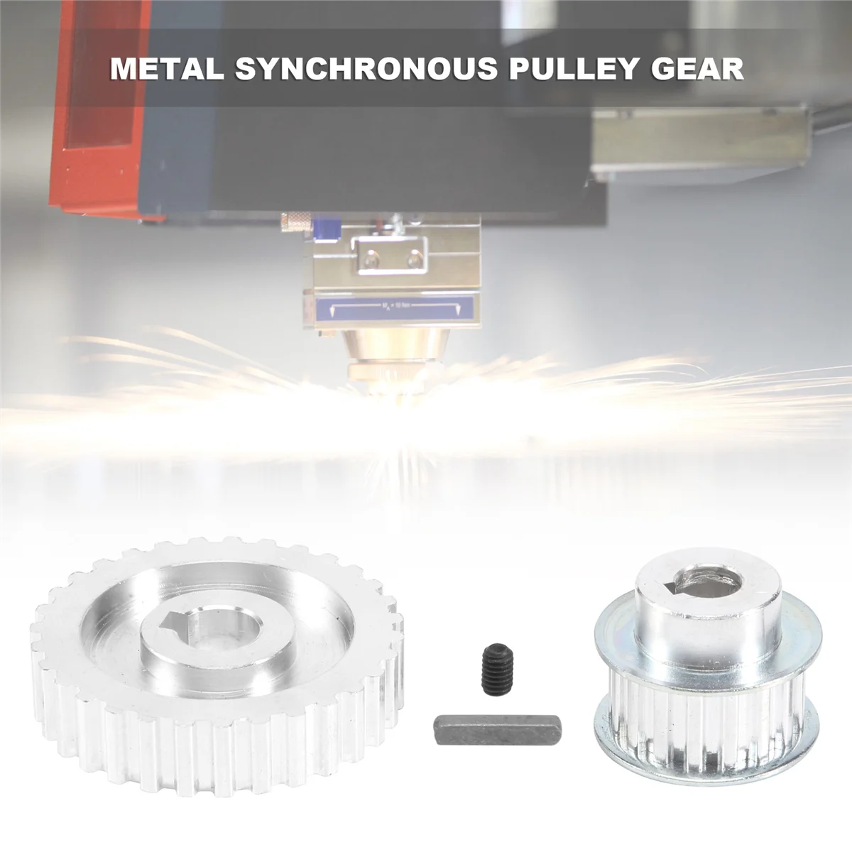 Imagem -06 - Metal Synchronous Gear Motor Belt Gear Roda Motrizes Mini Torno Engrenagens Máquina de Corte de Metal s Cj0618 Pcs