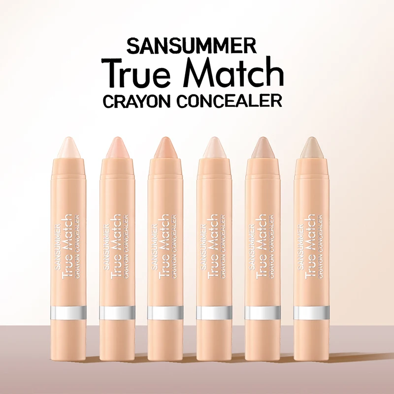 サンサマー ライト センス クレヨン コンシーラー 保湿アイ コンシーラー シワやクマをカバー 長時間持続するウォータープルーフ