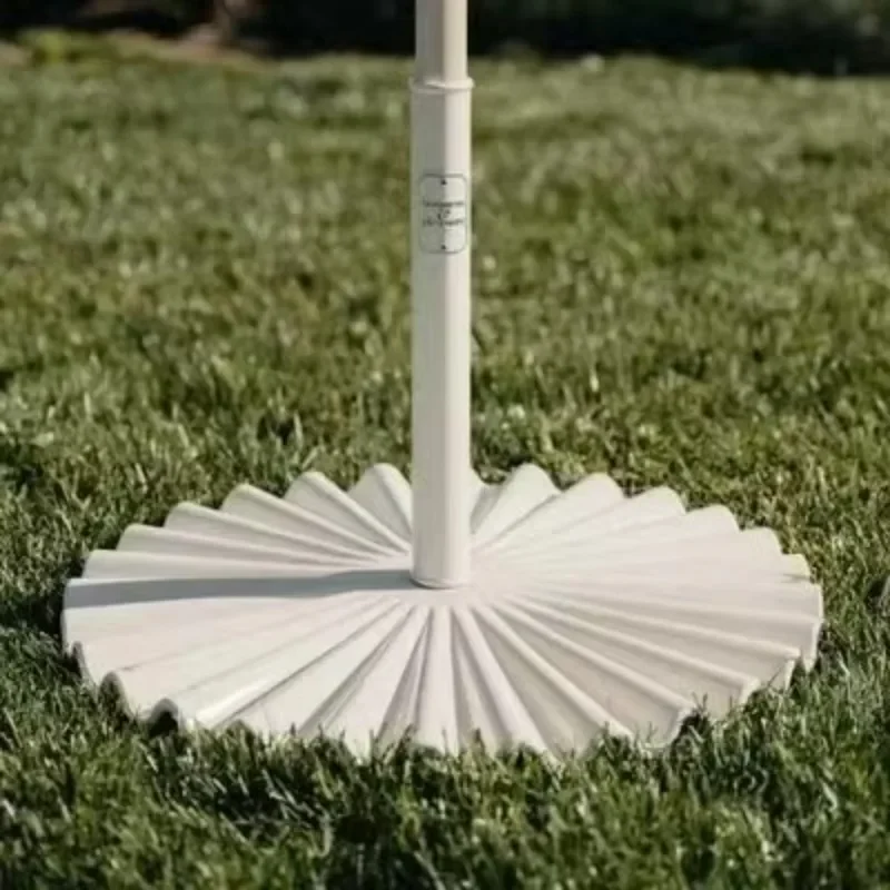 

Marble Cast Iron Plastic Round Beach Garden Sun Umbrella Parasol Outdoor Base with Wheels