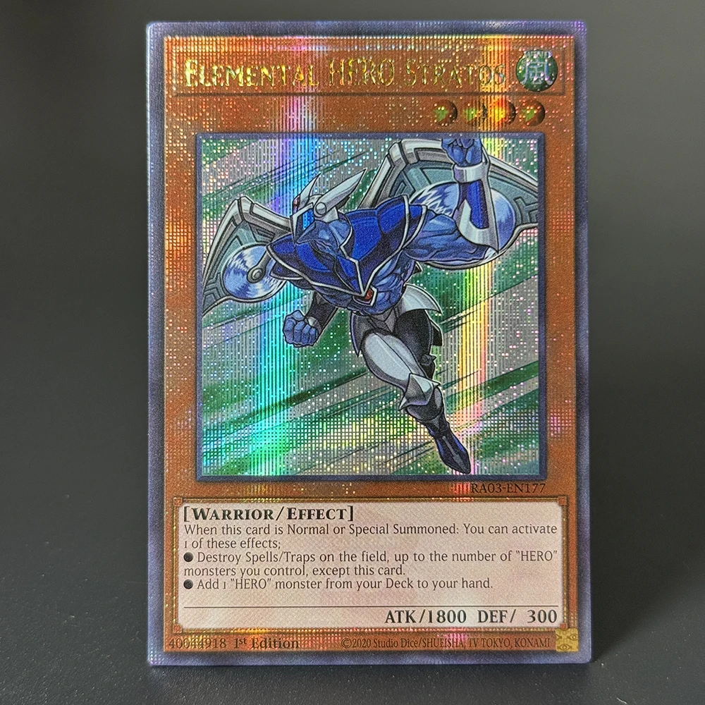 yugioh elemental hero trap cards Foil Stratos Elemental & Destiny Hero Counterparts