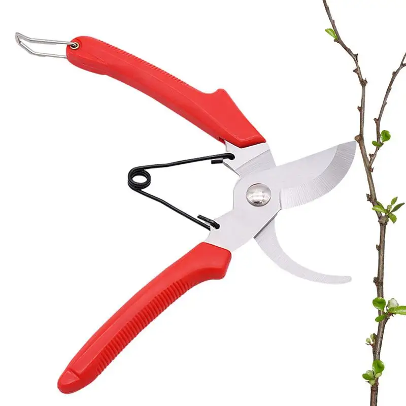 Garden Shears Stainless Steel Delixi Pruning Tool Shears Tree Trimming Secateurs For Fruit Tree Plant Potted Flowers Vegetable