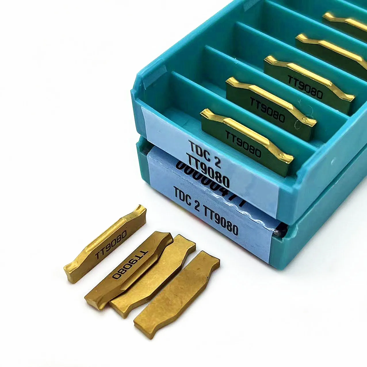 10PCS TDC2 TDC3 TDC4 TT9030 TT8020 TT9080 utensile per tornitura inserto in lega di metallo duro CNC per la lavorazione dell'acciaio lama in lega dura di metallo