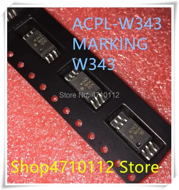 

НОВЫЙ 10 шт./лот ACPL-W343 МАРКИРОВКА W343 SOP-6 IC