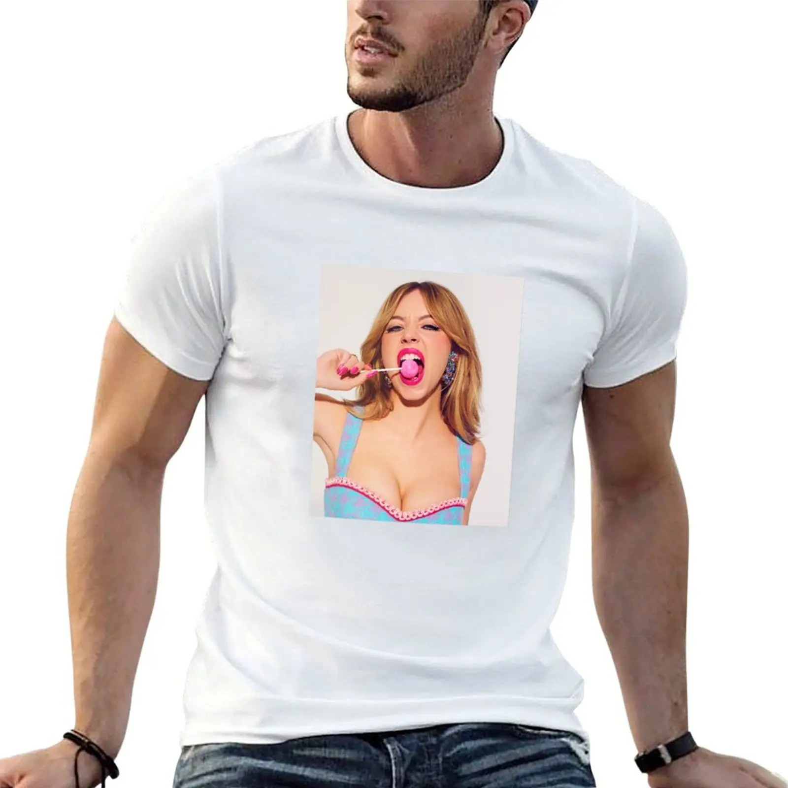 candy lady T-Shirt Plus Size Comfort Fit Tee