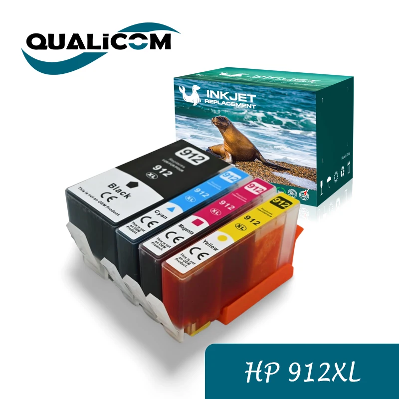 

912 XL Compatible with HP 912 Printer Cartridges 912XL Multipack for OfficeJet 8010 8012 8014 8015 8010e 8012e 8014e 8015e 8024e