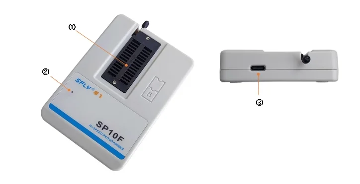 Imagem -05 - Universal Usb Bios Programador Flash Eeprom Sp10a Sp10b Sp10f Sp8-a Sp8-b Sp8-f 4000 Além Disso Chip Mais Recente