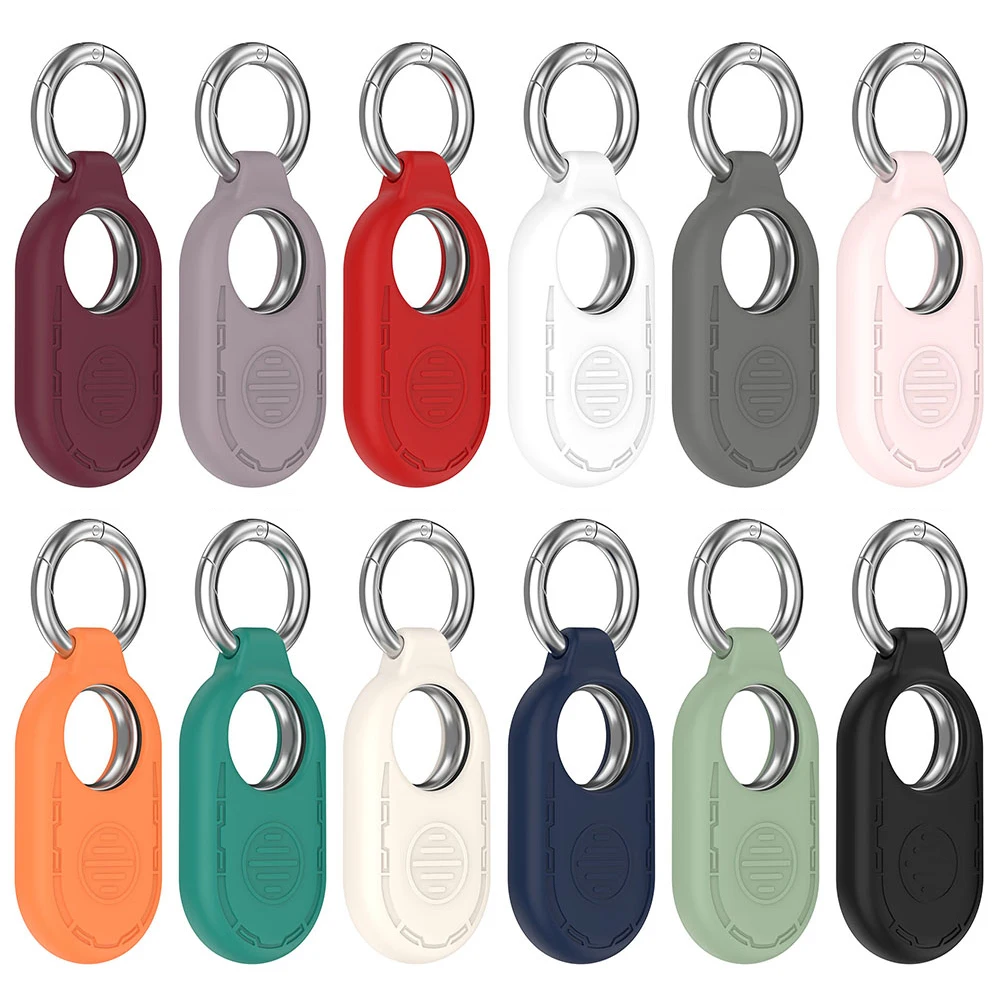 Étui en silicone anti-perte pour Samsung Galaxy SmartTag 2, housse antichoc avec porte-clés, manchon de protection souple, anti-chute