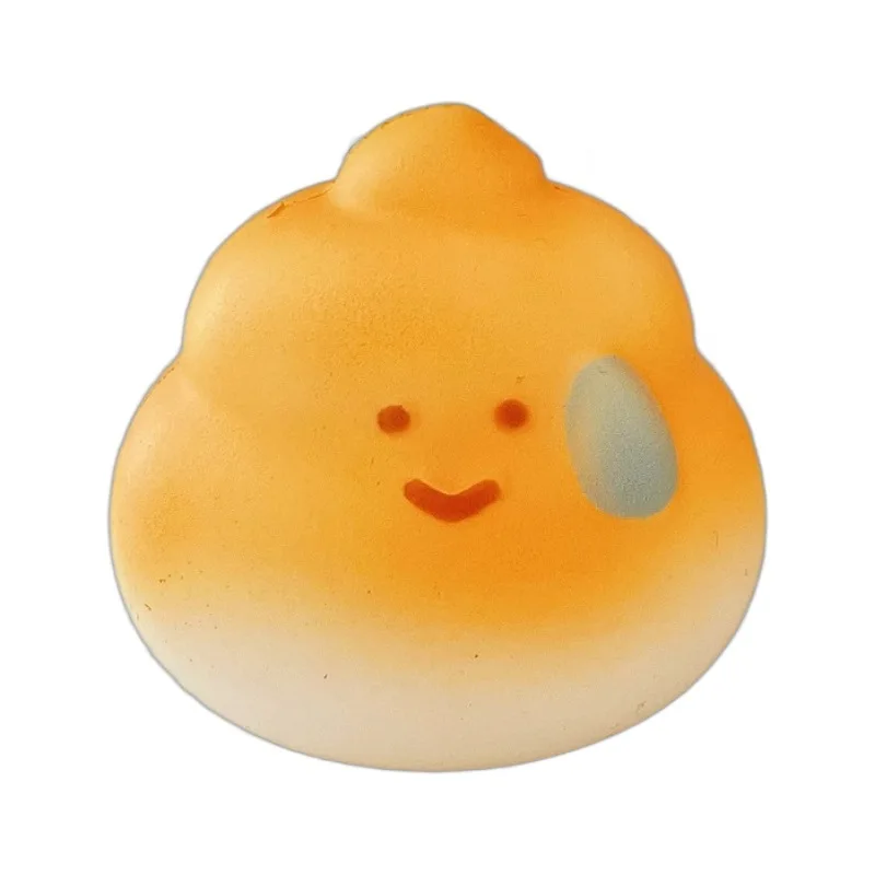 New Simulation Poop Squeeze PU Slow Rebound Toys Creative Wet Soft Cute Onion Pinch Music Fidget Stress Relief Sensory Toys