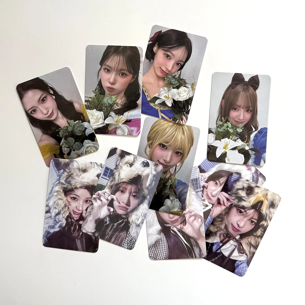 5PCS/SET IDOLS RESCENE 3rd Mini Album Photocards ZENA WONI Bright Film LOMO Card Minami May Fans Collection Gift