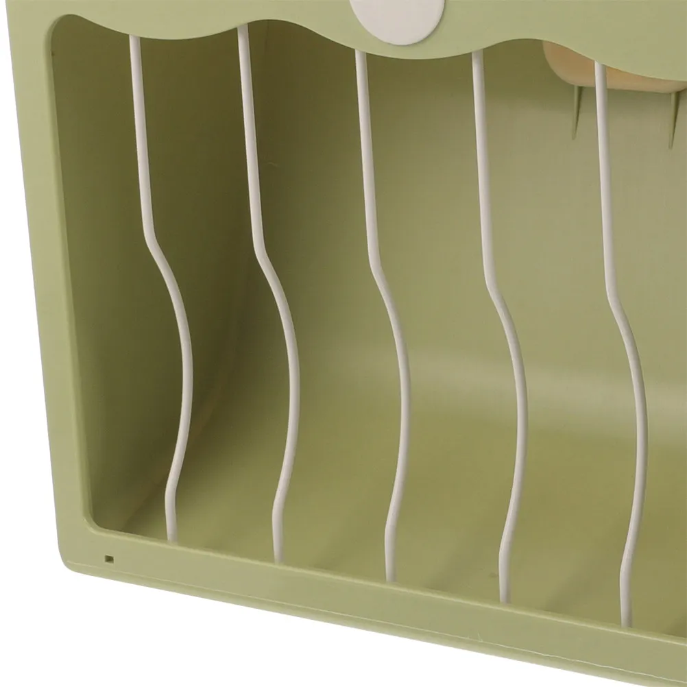 

2pcs Grass Feeder Storage Holder Rabbit Guinea Pig Food Dispenser Large Capacity Pet Cage Accessory For Small Pets