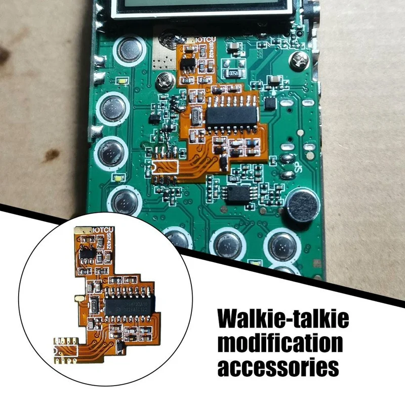 Imagem -05 - Módulo de Modificação para Quansheng uv k5 k6 Rádio Soft Board Fpc Modificar hf Onda Curta Full Band Single Sideband Si4732