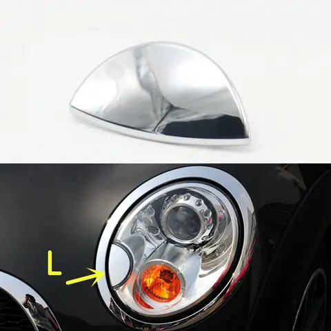 앞 범퍼 헤드 라이트 와셔 노즐 커버 뚜껑 BMW 미니 쿠퍼 Clubman Countryman R50 R52 R53 R55 R56 R57 R58 R59 R60 R61