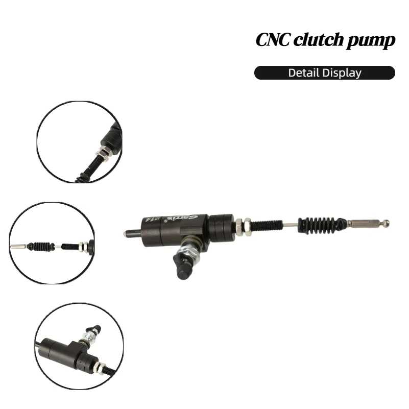 

Motorcycle Brake Hydraulic Clutch Piston Universal Motocross Master Cylinder Rod System CNC Aluminum Modifications