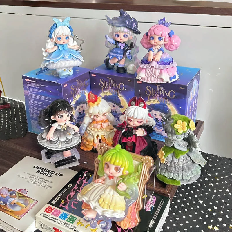 

Новая популярная глухая коробка Миана, серия «Спящий замок», модные периферийные фигурки, настольные декоративные украшения, модель игрушки, подарки