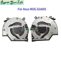 Ventilador de refrigeración CPU GPU para ASUS ROG Zephyrus G16 GU605 GU605MZ GU605MI GU605C enfriador de ordenador portátil 13NR0IQ0T02011 13NR0IQ0T01011 FSC9 FSC8