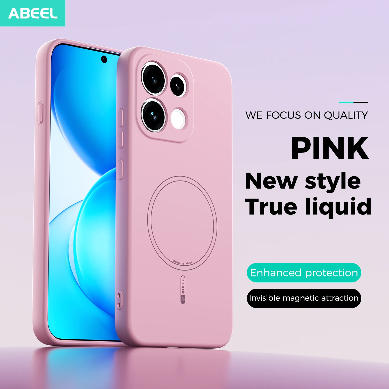 Case For OPPO Reno 16F 16 FS new liquid silicone magnetic skin feel cover For OPPO Reno16 FS Bumper Funda