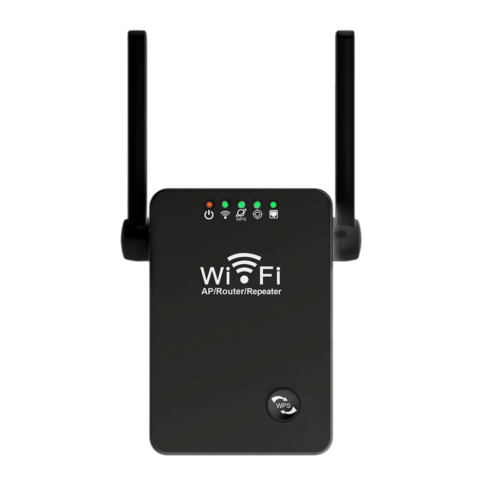 2.4GHz WIFI Signal Amplifier 3 Modes 300Mbps WiFi Extenders Signal Booster EU/US Plug 2dBi Antenna with Network Cable for Home