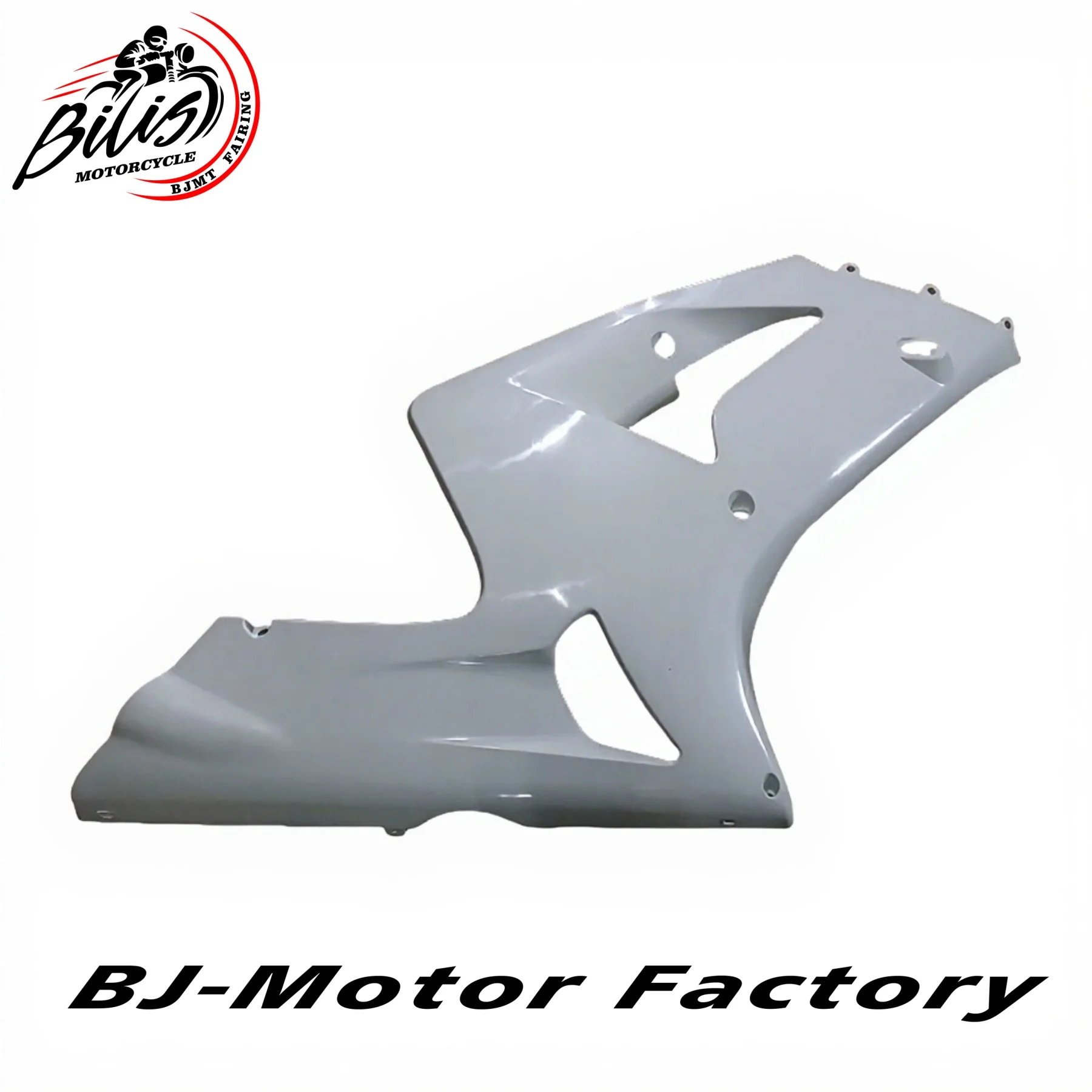 

Motorcycle Tank Side Cover Cowl Panel Fairing ABS Black Plastic Fit For KAWASAKI NINJA636 2003