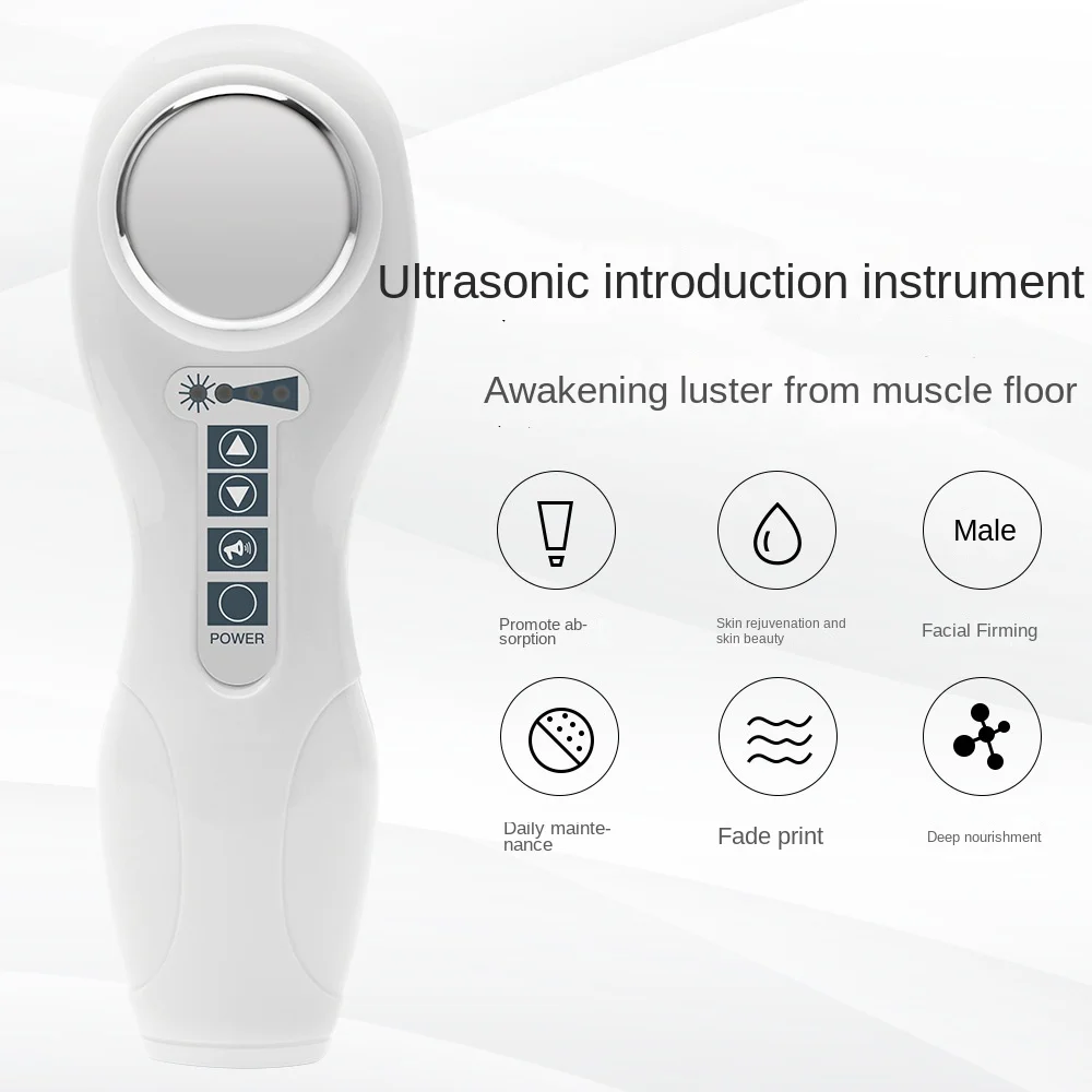 Ultrasonic Beauty Instrument Import Export Instrument Facial Lifting Tightening Multifunctional Beauty Instrument