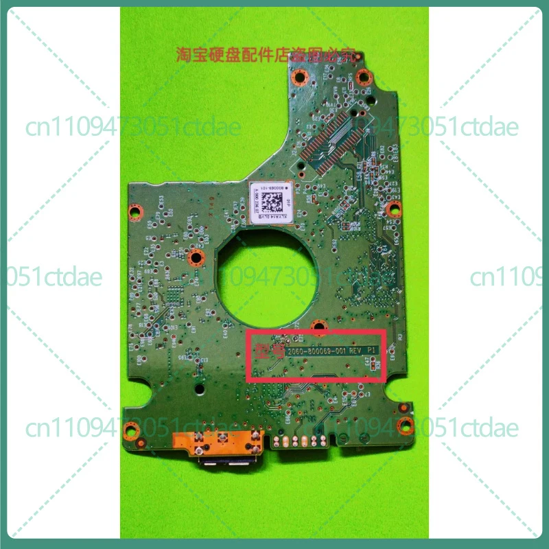 USED FOR WD Laptop HDD PCB Board 2060-800066-004 Unlocked Board Support Firmware Read Write Fully Tested