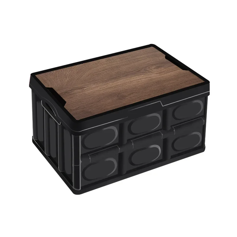 

55L trunk sorting box storage box outdoor camping and camping storage folding box home furnishings