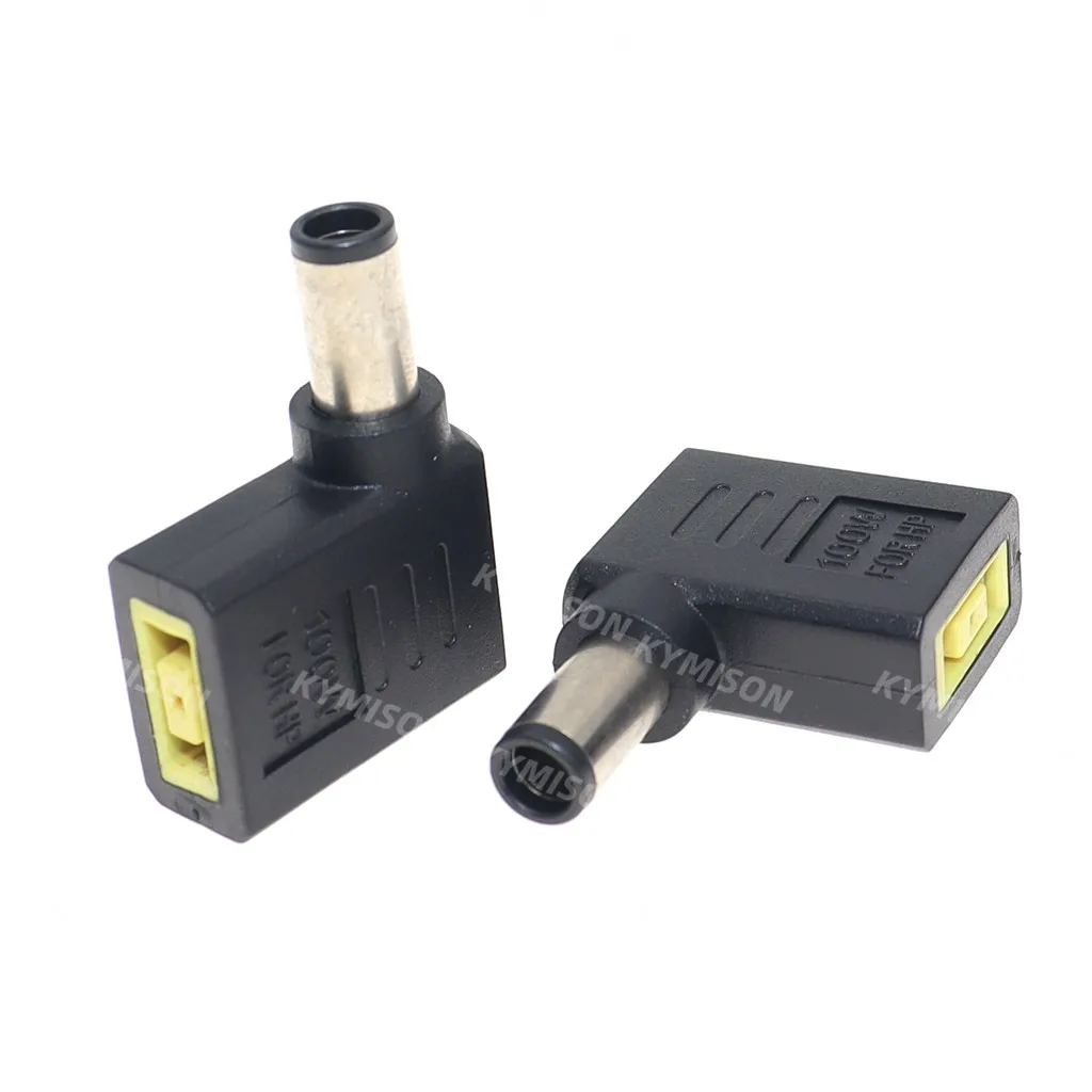 For Lenovo Charger Convert to HP Laptop Charging Adapter Square Female to 7.4x5.0mm 7.4mm*5.0mm Male DC Power Plug Connector