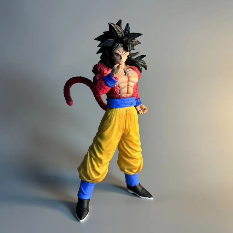 

30CM Anime Dragon Ball Son Goku Ssj4 Figure Super Saiyan 4 Goku Figurine PVC Action Figures Model Toy for Children Gifts