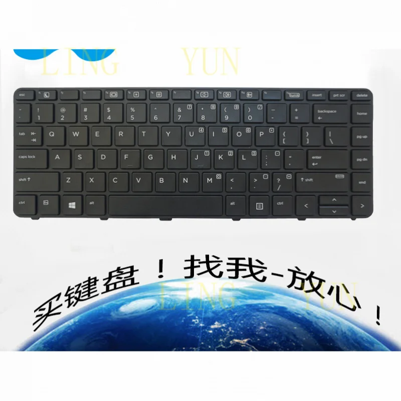 Teclado Z para HP 430 G3 430 G4 440 G3 G4 445 G3 HSTNN-Q98C Q02C