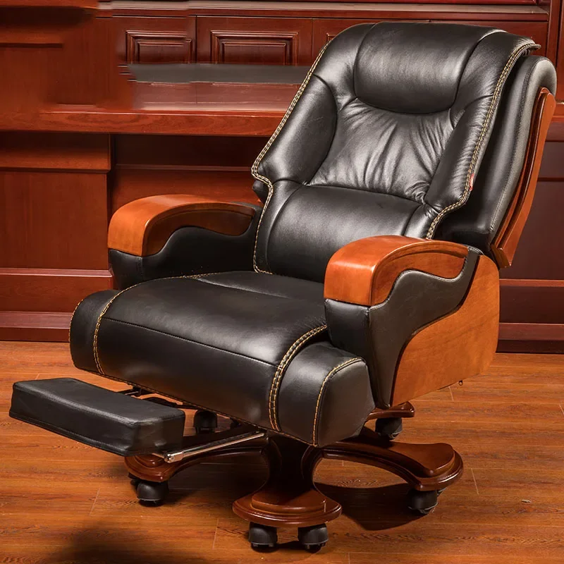 Work Chair Lazy Gamming Recliner Height Adjustable Vanity Office Chairs Furniture Home Pc Room Luxury Relaxing CadeiraBackrest