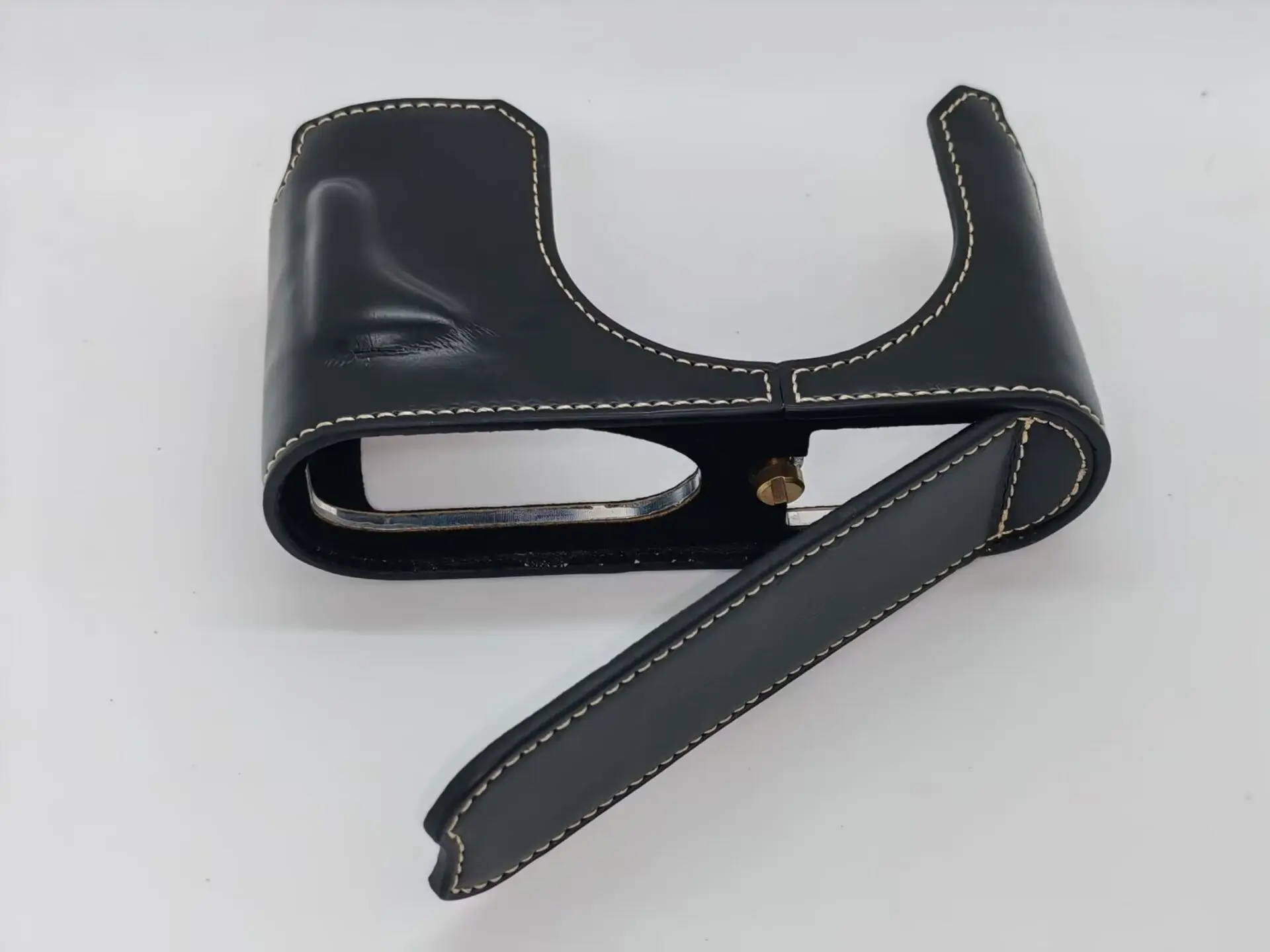 

Кожаный чехол для камеры Leica Q3; Полукорпусный масляный кожаный чехол для защитной оболочки Leica Q3; Портативная сумка для фотосъемки для зеркала