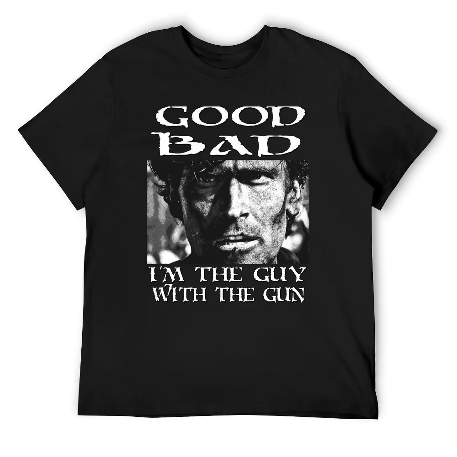 

Guy With The Gun T-Shirt anime tshirt luxury clothing labubu summer 2025 vintage t shirt men
