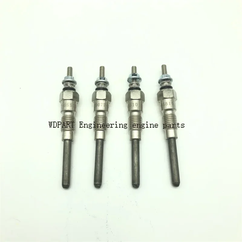 

4PCS Glow Plug 19077-65511 19077-65510 6655233 19077-65512 for Kubota 3 Series Engine V2203 L45 L4740 L48 L5240 L5740 KX121-3ST