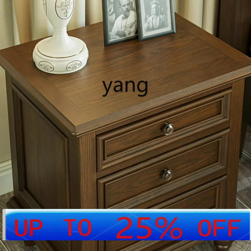

LH Solid Wood Bedroom Storage Side Table Cabinet Corner Cabinet