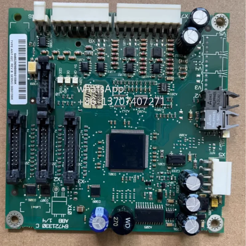 Convertitore di frequenza di seconda mano Scheda di interfaccia in fibra ottica ACS800 AINT-02C testato OK e quicklyse spedito