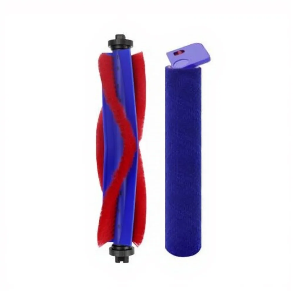 Main Brush And Roller Mop Cloth For Spot+ Scrub AI Vacuum For Durable ABS Rubber Deep Clean Hard Floor Replacement Parts Kit