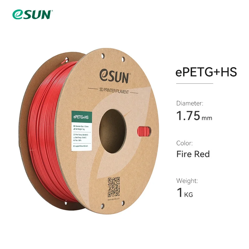 eSUN 1KG/Rol 2 Rollen Hoge Snelheid PETG 3D Printer Filament 1.75mm Netjes Gewikkeld & 100% Niet-toxisch voor 3D Printer & 3D Pen Lokale Verzending