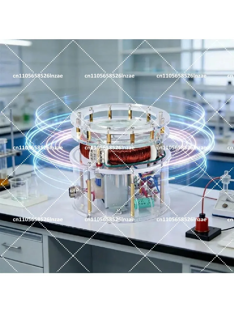 Induction Motor Model Rotating Magnetic Field Science Demonstration Physics Education Tool