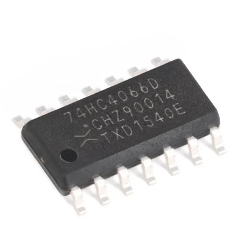 

10 Brand New Original 74Hc4066D,653 74Hc4066D Soic-14 Four-Way Single-Pole Single-Throw Analog Switch Chips