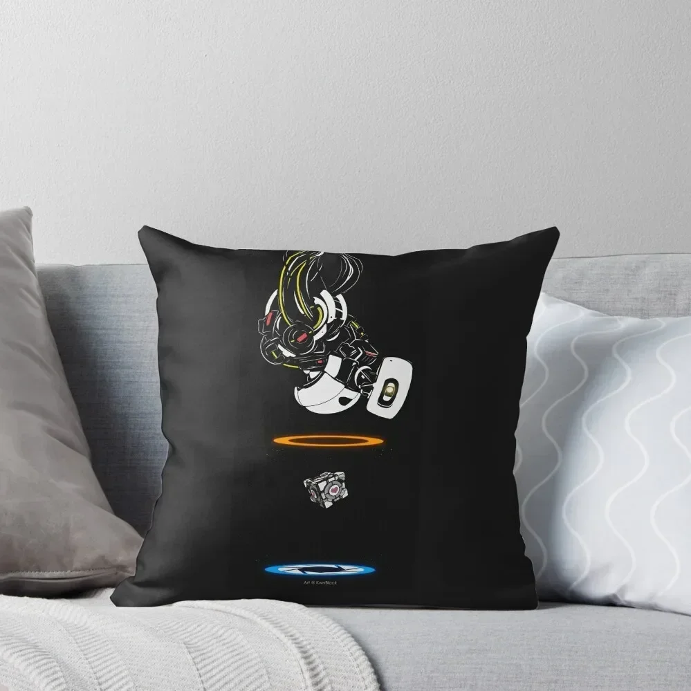 GLaDOS Throw Pillow Christmas Pillow Sofas Covers Cusions Cover Custom Cushion pillow