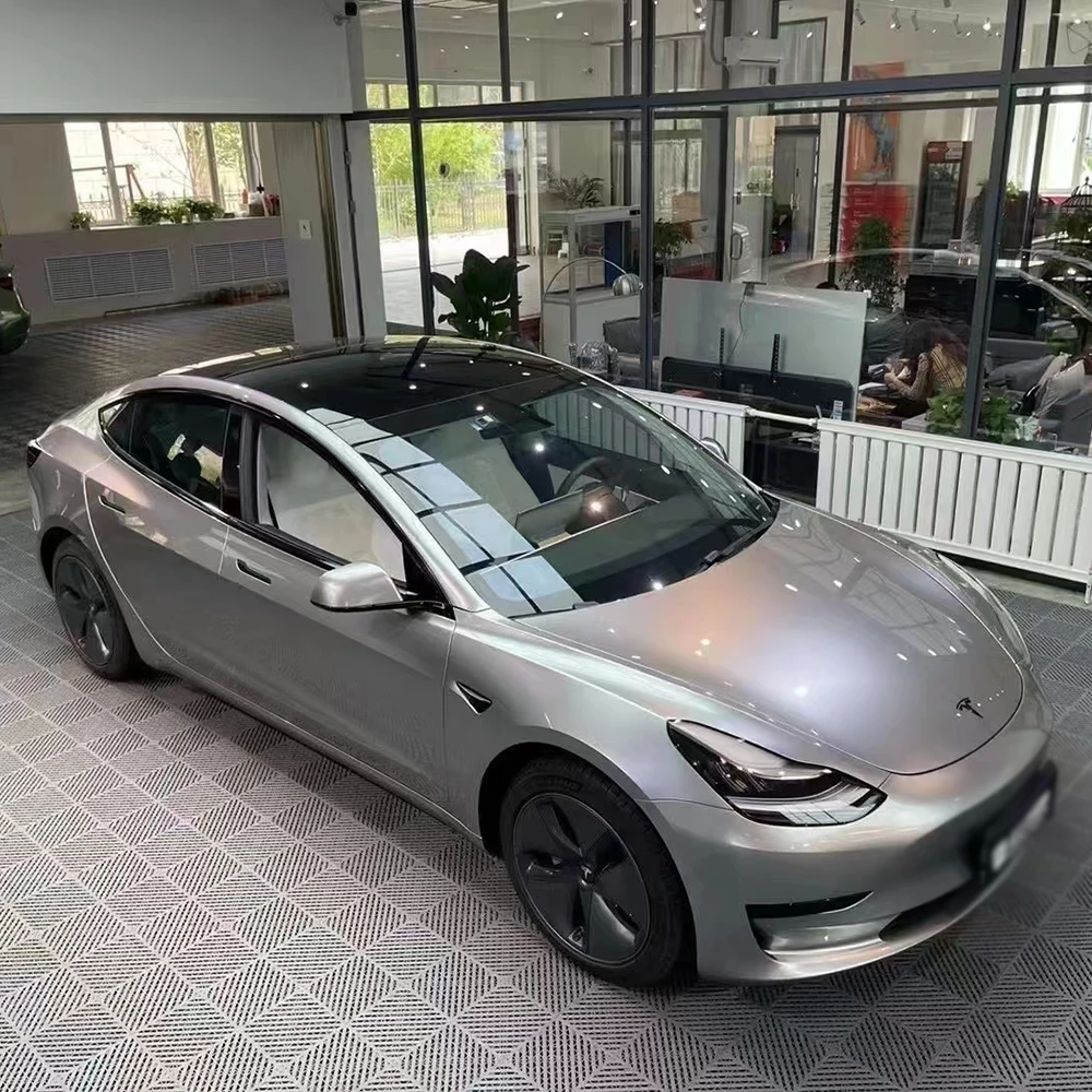 

Silver TPU Paint Protection Film PPF Vinyl Wrap Car Body Guard Film Self Healing Clear Bra for Automobiles