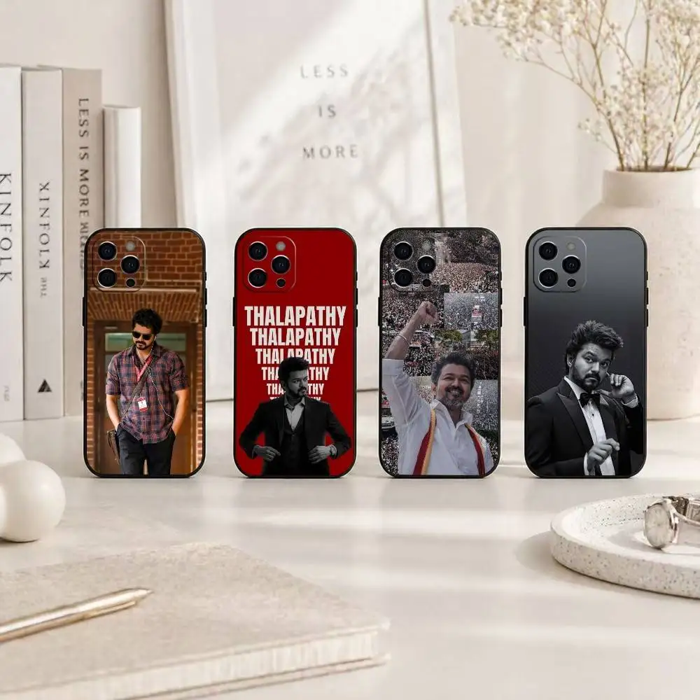 

Actor Singer T-Thalapathy V-Vijay Phone Case Silicone Soft For IPhone 17 16 15 14 13 12 11 X XR Plus Pro Max Plus