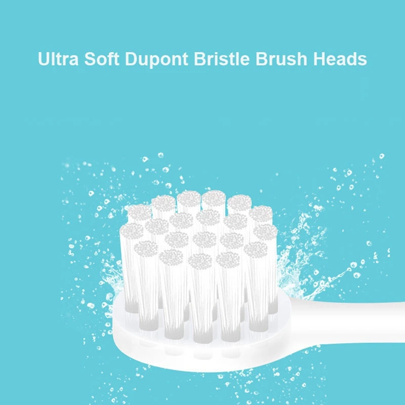 12PCS For Seago Children Sonic Electric Toothbrush Kids Toothbrush Heads Replaceable Dupont Brush Head