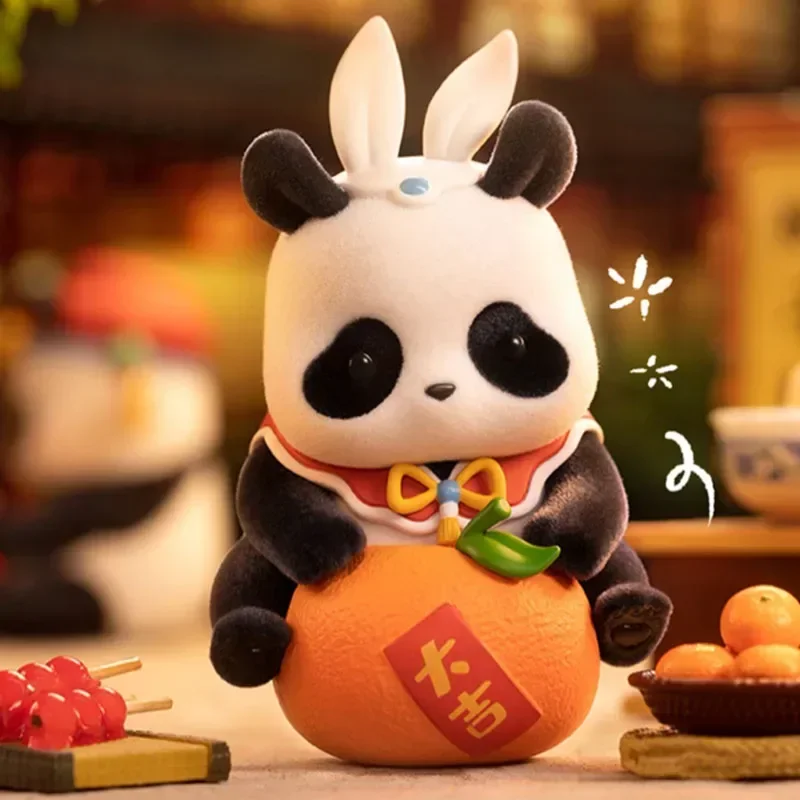 

52TOYS Panda Roll Good Lucky New Year Series Blind Box Toys Doll Cute Anime Action Figure Ornaments Figurines Dolls Desktop Home