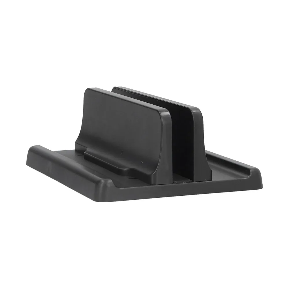 Plastic Vertical Laptop Stand Black Different Specifications Laptop Holder Organizer Laptop Storage Rack Workstation Setup