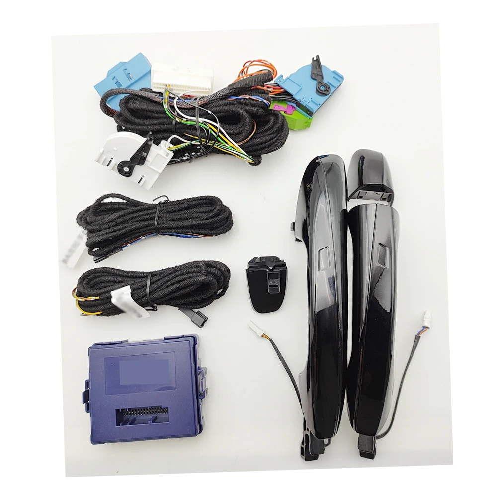 

For Mercedes Benz A B GLB GLE GLA GLE GLS Keyless GO Access Module PKE Unlock Lock Keyless Car Accessories 2 Handle No Coding