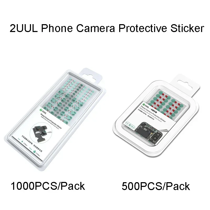 2UUL DA30 DA31 Phone Camera Protective Sticker No Sticky  Dustproof Special Protective Sticker Rear for Camera Repair Tools